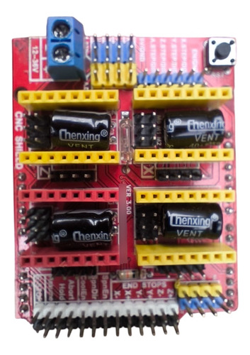 Cnc Shield 4 Drivers Motor Paso A Paso Impresora 3d Cnc