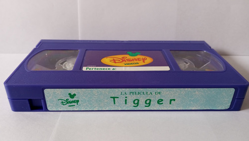 La Película De Tigger Película Vhs Disney (sin Carátula)