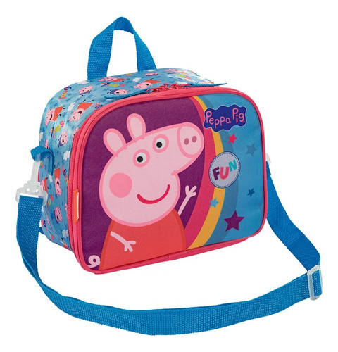 Sestini Peppa Pig lancheira escolar infantil feminina 