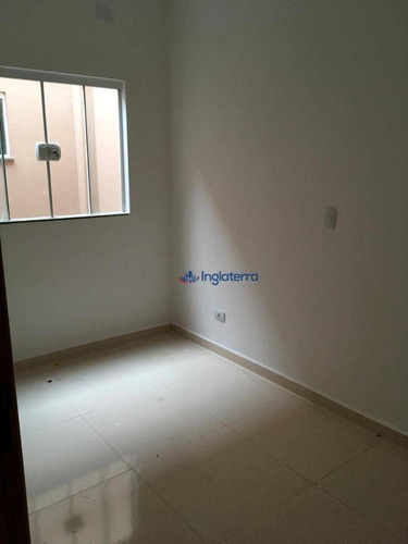Casa À Venda, 86 M² Por R$ 316.000,00 - Jardim Casa Grande - Cambé/pr - Ca0985
