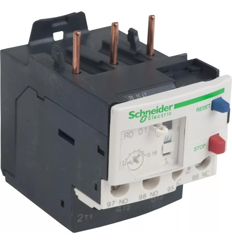 Rele Termico Sobrecarga 5,5 A 8 Amp. Schneider Lrd12