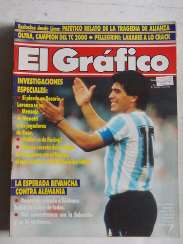 El Gráfico, N° 3558   Revista Fútbol Argentino, Cb