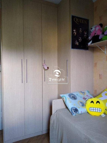 Imagem 17 de 22 de Apartamento Com 2 Dormitórios À Venda, 58 M² Por R$ 220.000,00 - Vila Tibiriçá - Santo André/sp - Ap16498
