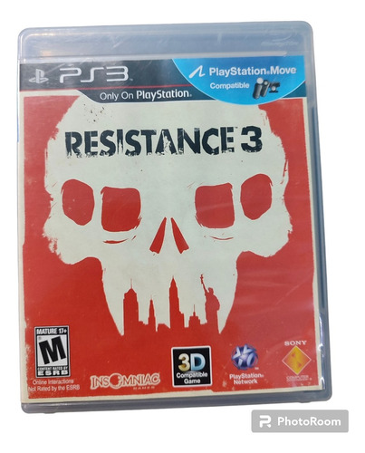 Resistance 3 Videojuego Playstation 3