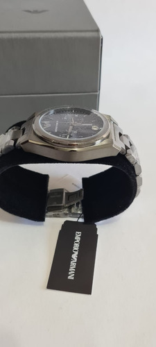 Reloj Emporio Armani Cronógrafo Negro Para Hombre Ar11561 Negro Negro Azul