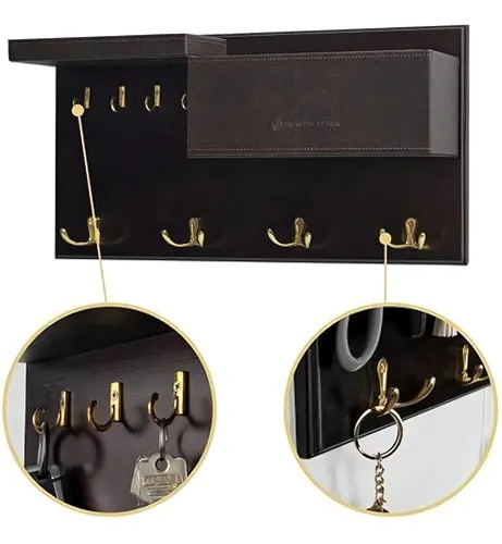 Jackcubedesign Perchero De Entrada Soporte De Pared Soporte