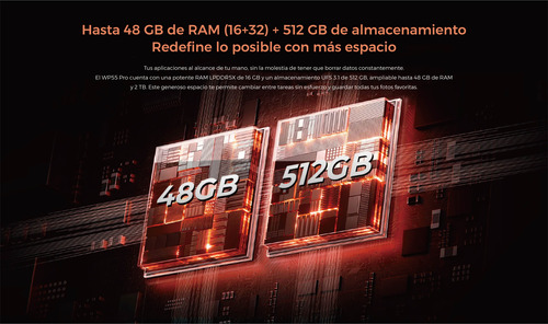 Oukitel Wp55pro 16+32gb 512gb Dual Sim Celulares Resistentes