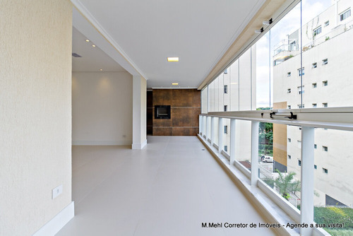 Imagem 9 de 30 de Apartamento Com 3 Dormitórios À Venda Com 350.03m² Por R$ 2.200.000,00 No Bairro Água Verde - Curitiba / Pr - M2av-qter