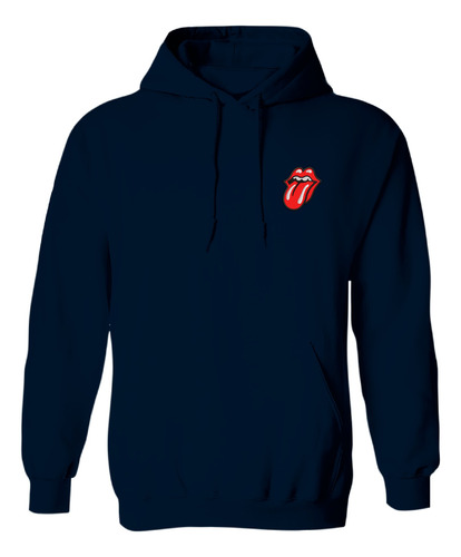Sudadera Con Gorro Bordada Rolling Stones Grupo De Rock Logo