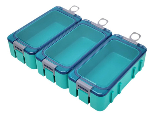 Fe 3 Piezas Luros De Pesca Caja Accesorios De Pesca