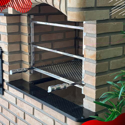 Grelha Moeda Inox 55x55 Wr Steel