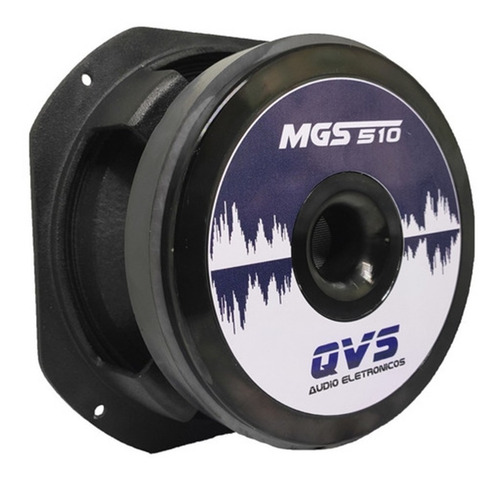 Imagem 5 de 5 de Alto Falante 10 Qvs Mgs 500 Rms Medio Grave 99 Db Resistente