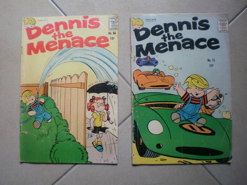 Dennis The Menace # 75 Y 84 Originales 12 Cents Del Año 1966