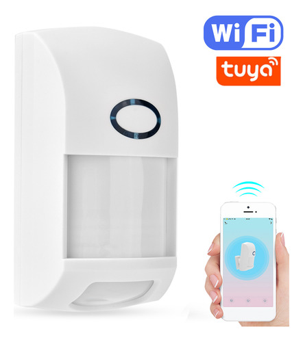 Detector De Movimiento Wifi Pir Sensor De Alarma Infrarrojo