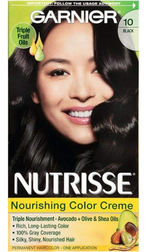 Garnier Nutrisse Nutritivo Color Creme Negro [10] 1 Ea (pac.