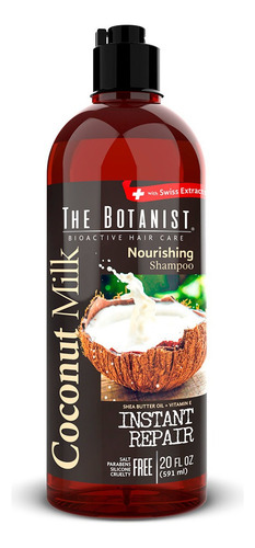 Shampoo Instant Repair Coconut Milk 591ml The Botanist