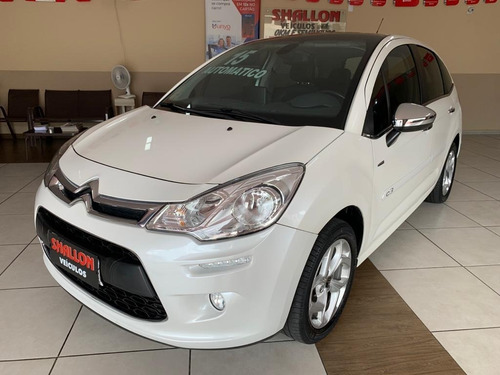 Citroen C3 1.6 Vti Exclusive Flex Aut. 2014/2015 Branco Per