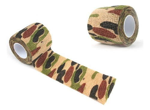 Pack 4 Cintas De Camuflaje Elástica Táctico Caza Aire Libre