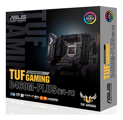 Motherboard Asus Tuf Gaming B460m-plus Wi-fi 1200 Ddr4