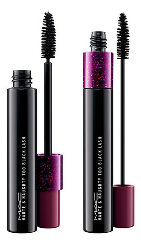 Máscara de pestañas MAC Haute & Naughty 9g color too black