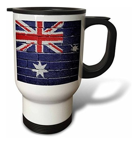 3drose Taza De Viaje Con La Bandera Nacional De Australia Pi