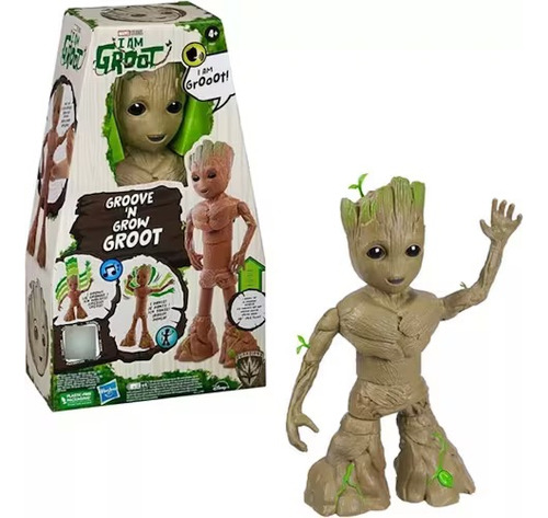 Figura Guardianes De La Galaxia I Am Groot Groove N Grow