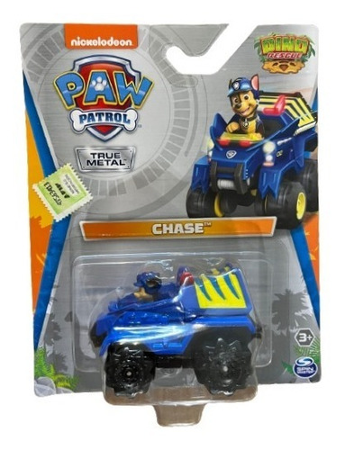 Paw Patrol Vehículo True Metal Con Figura 16782 Original