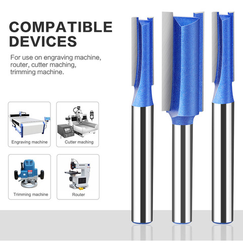 Dsv Conjunto De Fresadoras Para Marcenaria Tipo K De 1/4
