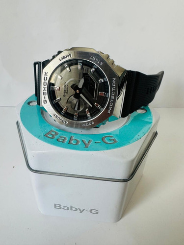 Reloj De Pulsera Casio G-shock Negro/plata+ Caja Negro