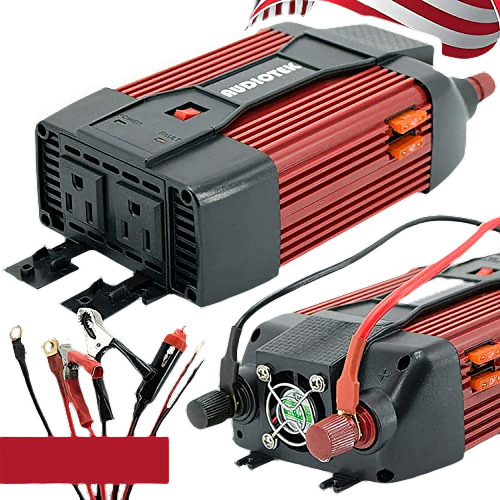 Inversor De Corriente 12vdc-110vac 1500w Salida Usb 4.2a