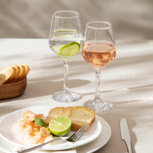 Set X6 Copas De Vino Sky 370ml The Kitchen Color Transparente