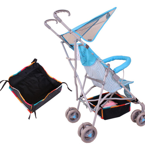Cesta Para Cochecito De Bebé De Gran Capacidad Para Ropa,