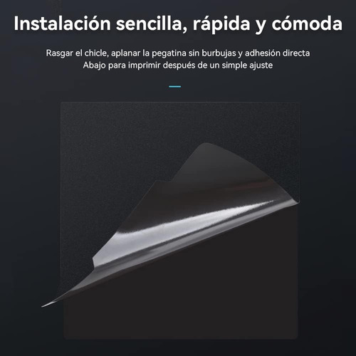 Cama Caliente Flexible Magnética Para Creality Ender 3 Y Pro