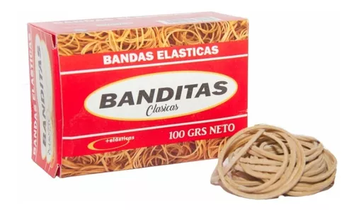 Gomas Elasticas 100 Gramos.