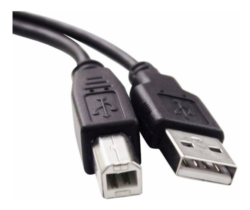 Cable Usb 2.0 Para Impresora 3 Mts Universal Pc Notebook 