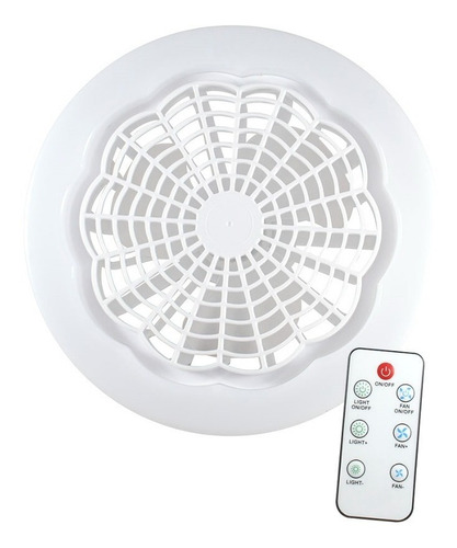 Foco Led 30w Luldex 1101 Ventilador Dimeable Control Remoto Luz Blanca Color De La Luz Blanco Frío