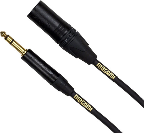 Cable Adaptador De Audio Balanceado, Conector Macho Trs 