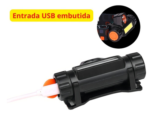 Lanterna Cabeça Pescaria Led Sinalizador High Powerhead Lamp Cor da lanterna Branco Cor da luz Branco