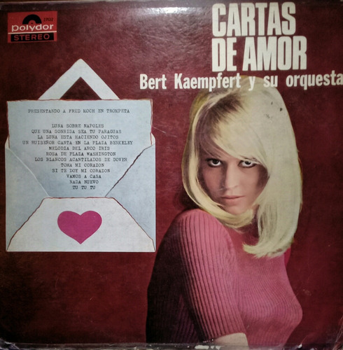 Lp Bert Kaempfert (cartas De Amor)