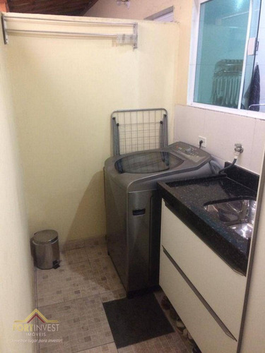 Imagem 2 de 11 de Casa Com 2 Dormitórios À Venda, 69 M² Por R$ 295.000,00 - Tude Bastos (sítio Do Campo) - Praia Grande/sp - Ca0894