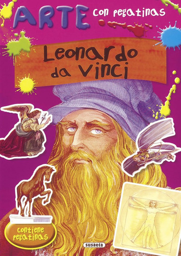 Leonardo Da Vinci Arte Con Pegatinas - Moran,jose