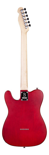 Guitarra Eléctrica Serie Vintage Color Rojo Blade-rd Babilon Color Rojo