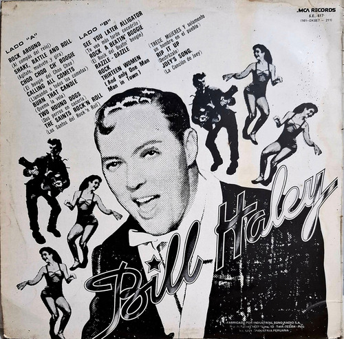 Lo Mejor De Bill Haley - Bill Haley And His Comets - Vinilo (Usado)