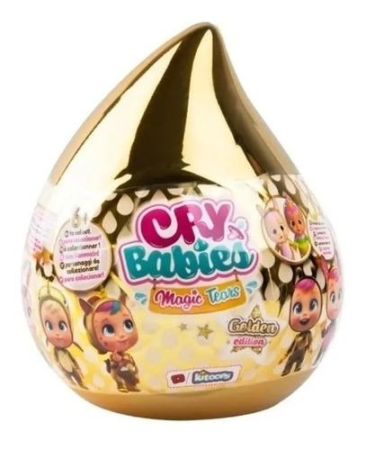 Muñeca Mini Cry Babies Baby Magic Tears Golden 