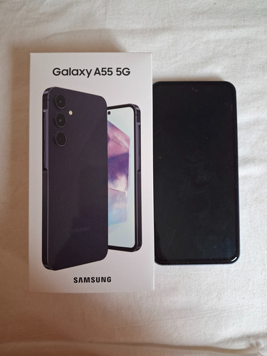 Samsung Galaxy A55 5g Dual Sim 128 Gb Azul-escuro 8 Gb Ram Azul-escuro (Usado)