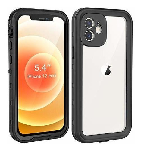 Estuche Impermeable Para iPhone 12 Mini 5.4 Ip68 Bajo Agua Z