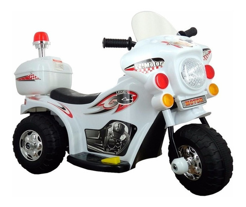 Mini Moto Elétrica Infantil Triciclo Criança Bateria Bivolt