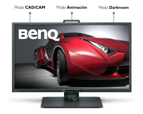 Monitor 4k Uhd Para Diseño Benq Pd3200u Rec.709 Ips De 32