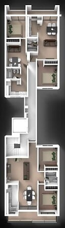 Imagen 3 de 4 de Departamentos En Edificio En Construcción En 17 E/45 Y 46