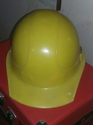 Antiguo Casco De Construccion Amarillo. Decada 90